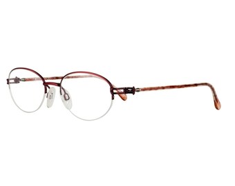 Vintage Neostyle Academic 87 029 Borgoña Hecho a mano Alemania Gafas Marco Rx Lentes Disponibles