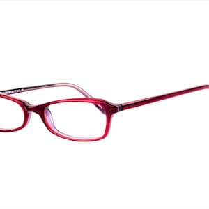 Vintage Neostyle College 308 423 Red New Hand Made Germany Eyeglasses Frame Rx Lenses Available