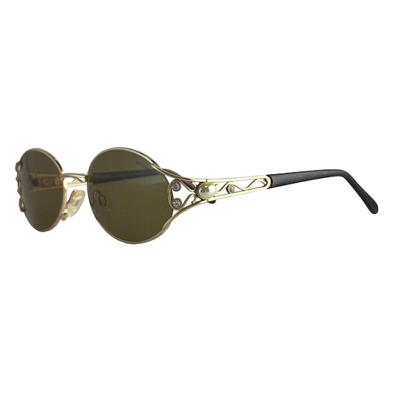Neostyle Mozart 1406 Gold 53-18-130 Oval Metal Sunglasses Rx  display picture 3