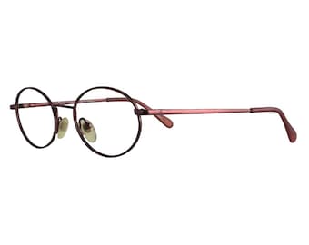 TE 6002 Cranberry 48-19-135 ovale metalen bril Rx Ready