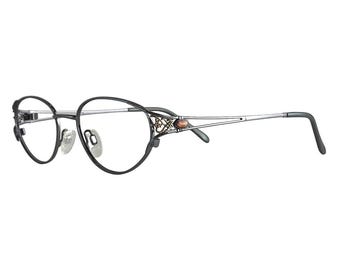 Neostyle Office 687 Gun/gold 51-18-135 Soft Cat Eye plastic bril Rx Ready