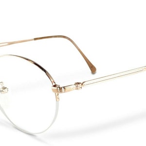 Vintage Neostyle Academic 37 822 SH Gold Hand Made Germany Eyeglasses Frame Rx Lenses Available