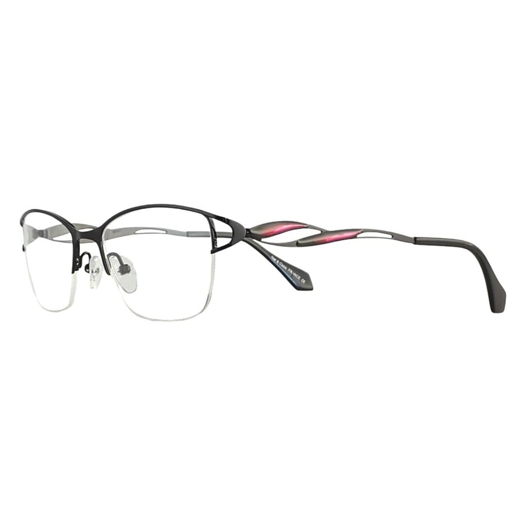 Nat Coco NC1390 Blk/pink & Brown/orange 52-18-140 Cat Eye