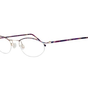 Vintage Neostyle College 175 143 Blue/Purple Hand Made Germany Eyeglasses Frame Rx Available