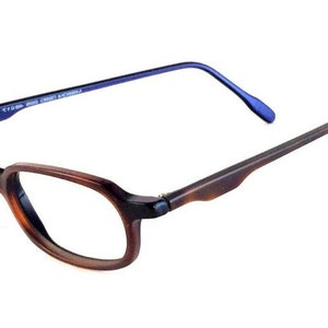 Vintage Neostyle Missoni 0280 229 Brown Blue Hand Made Italy Eyeglasses Frame Rx Lenses Available