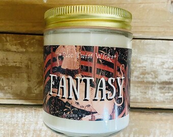 Fantasy | Fantasy Genre | Book Genre - Soy Wax Candle