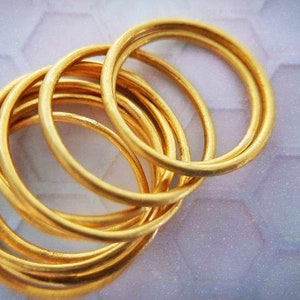 24k Gold Ring - Etsy
