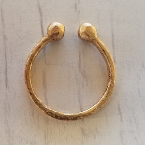 Solid 14k Gold Ring - Stacking Ring - Adjustable Gold Ring - Wedding Band - Statement Ring - Gold Band - Dainty Gold Ring - Ring for Him