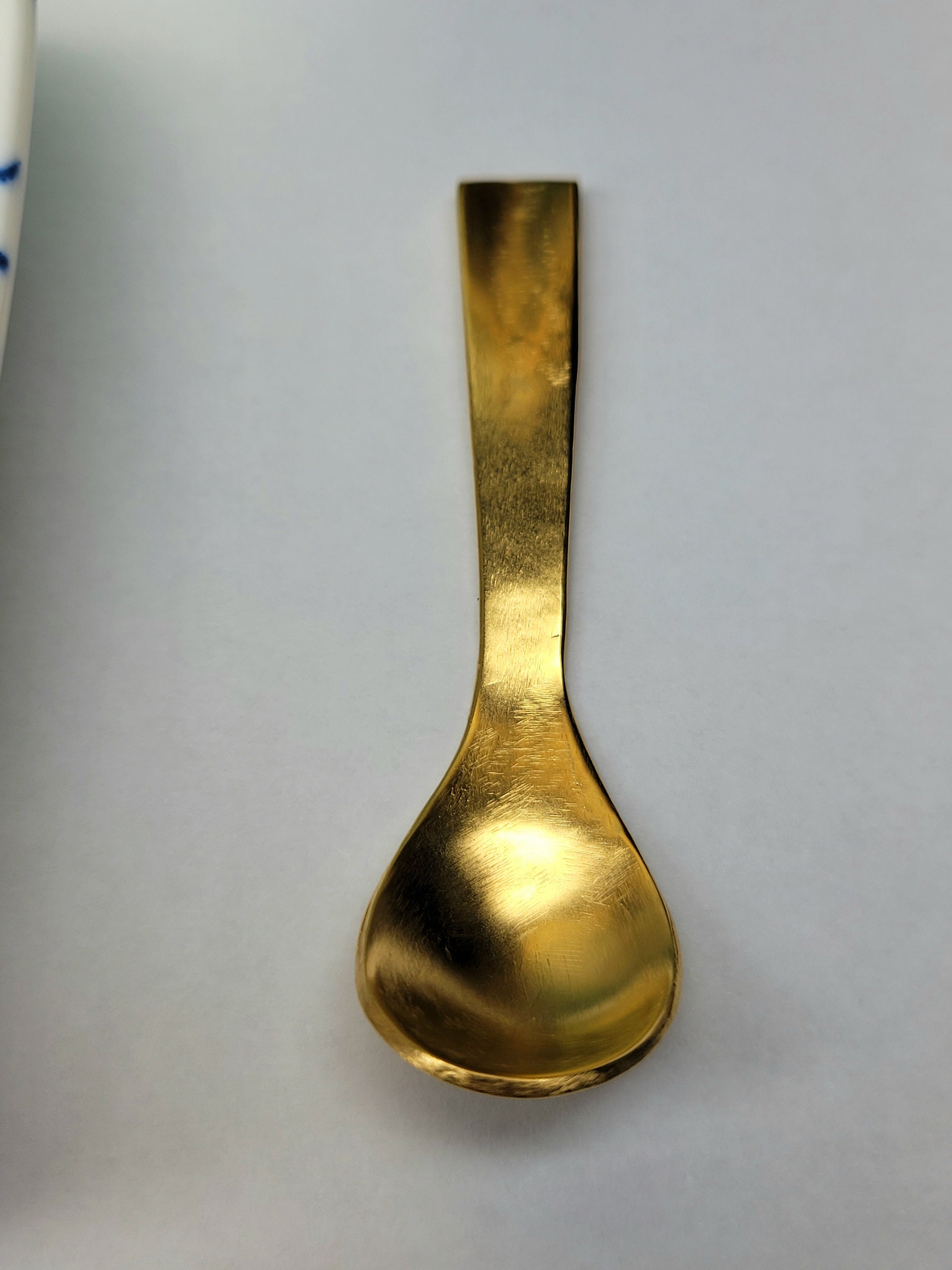 Gold Spoon 22k Gold Spoon 23k Gold Spoon 24k Gold Spoon Etsy