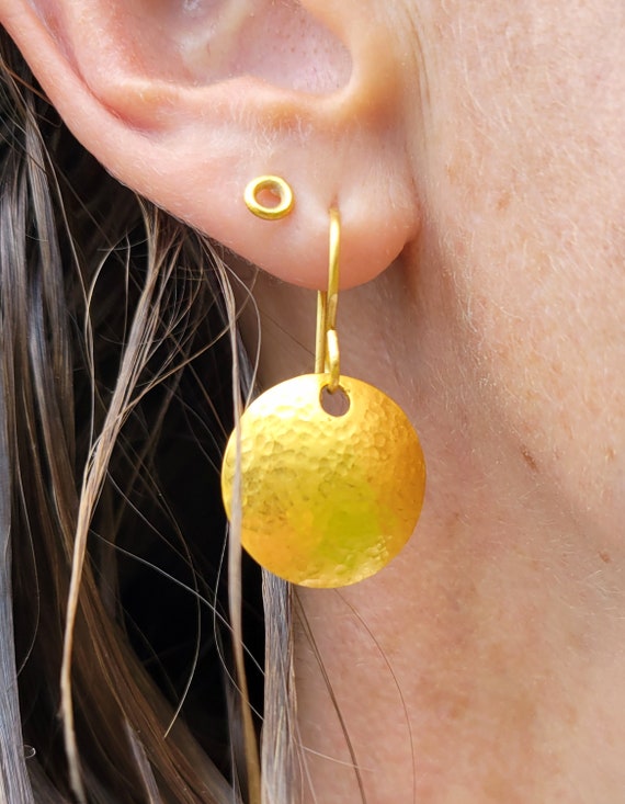 24k earrings clearance