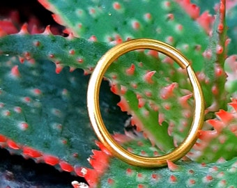24k Gold Earrings - 24k Earrings - 24K Hoop Earrings- Tiny Gold Earrings - Tiny Hoop Earrings - Solid 24k Gold - Gold Earrings -