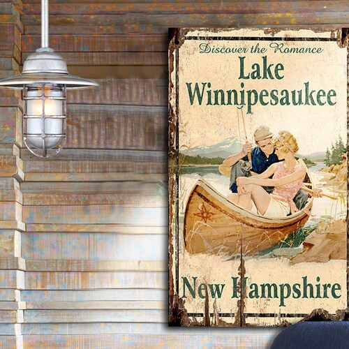 Custom Lake House Decor Personalized Cabin Sign Gift for Etsy