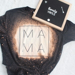 Distressed MAMA Shirt