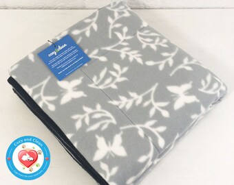 Piggy Blanket Colorful Dots on Black| Guinea Pig C/&C 2x4 Fleece Cage Liner Absorbent Layer Cozy and Clean Rabbit Hedgehog