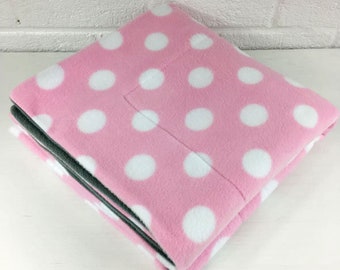 Piggy Blanket Colorful Dots on Black| Guinea Pig C/&C 2x4 Fleece Cage Liner Absorbent Layer Cozy and Clean Rabbit Hedgehog
