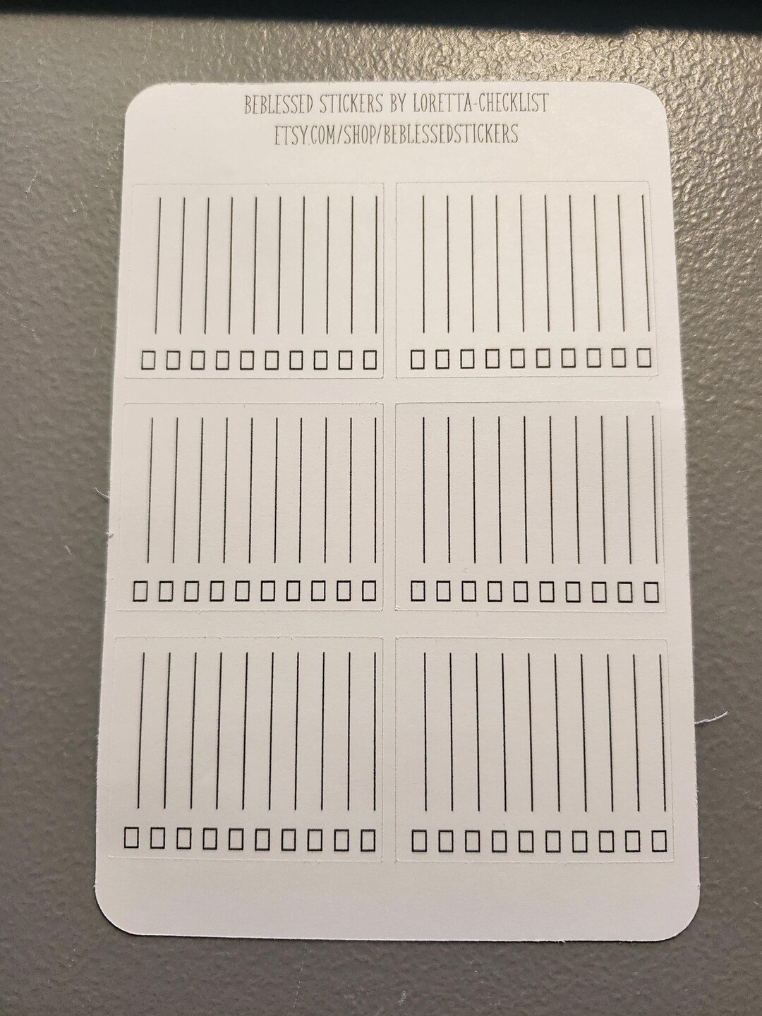 Checklist Planner Stickers: Weekly Tasks, Chores, Habit Tracking - Etsy