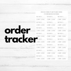 order tracker stickers online ordering stickers shopping stickers delivery stickers Beblessed Stickers