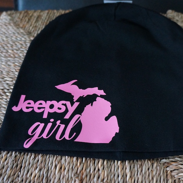 Jeepsy Girl Michigan Mitten Beanie