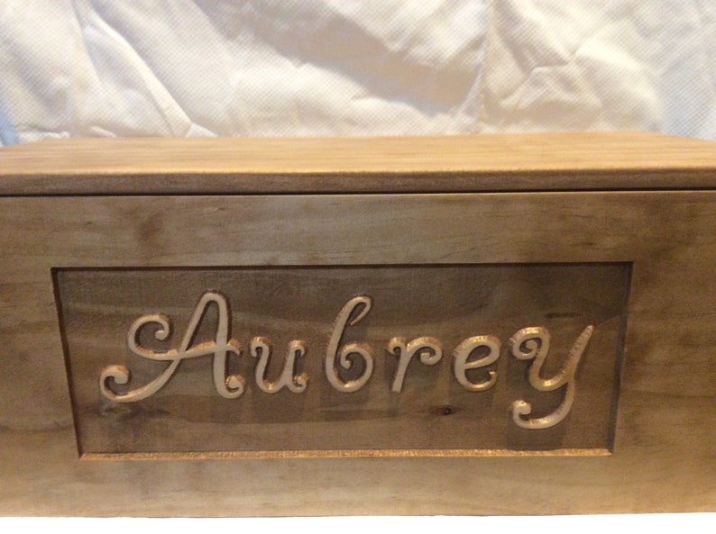 personalised name toy box