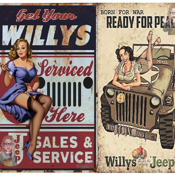 Vintage Willys Tumbler Wrap