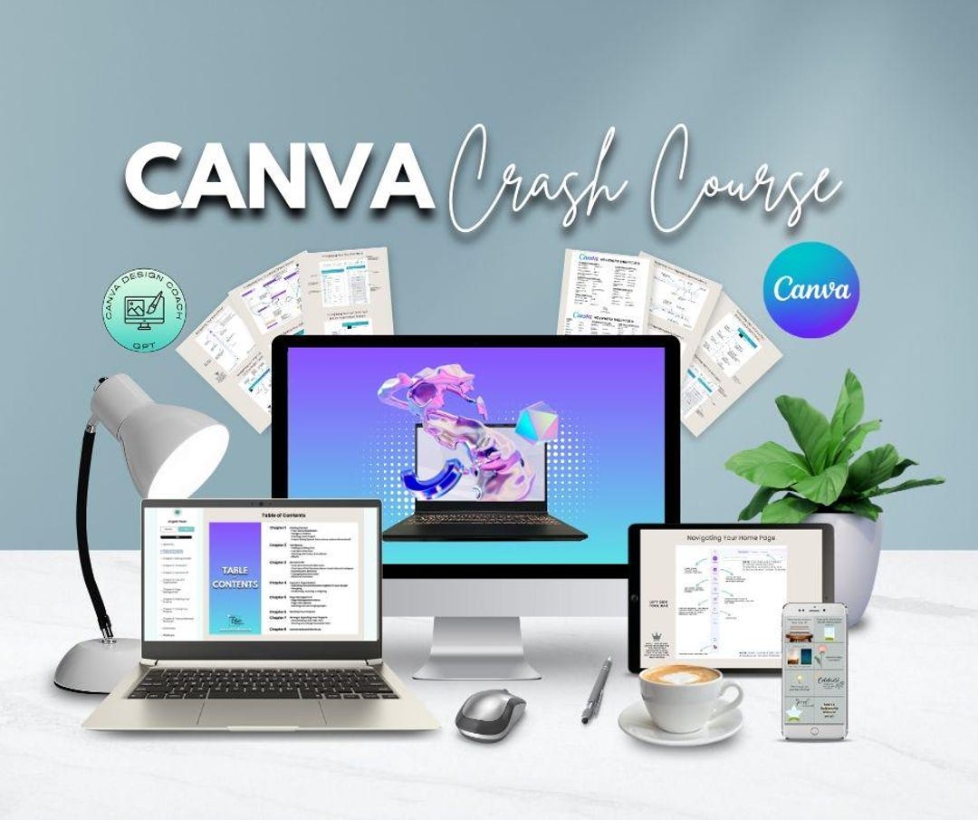 Canva Crash Course | Step-by-step Video Tutorial - Etsy
