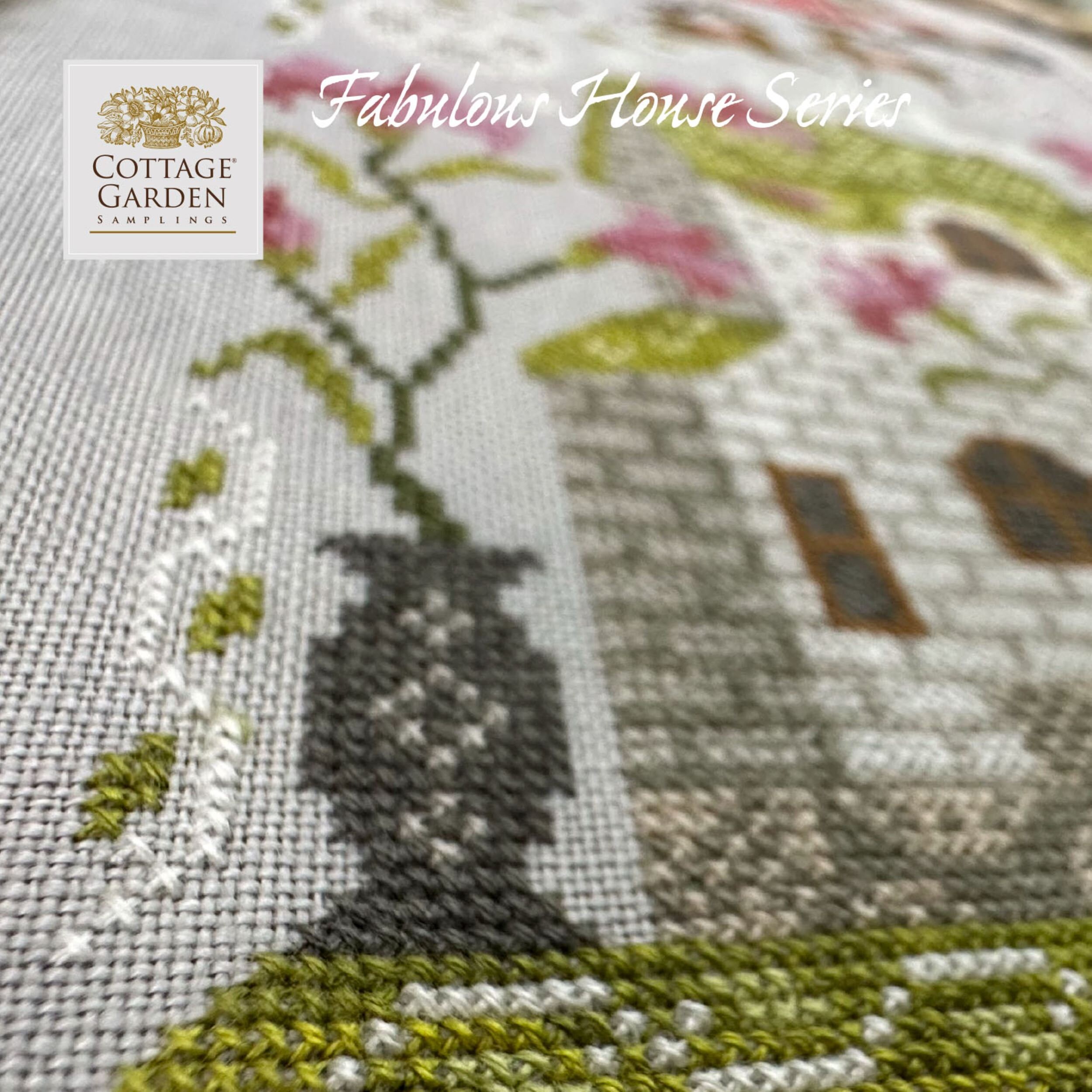 Cottage, Cottage Garden Samplings Fabulous House Series 4, NEW, Cross ...
