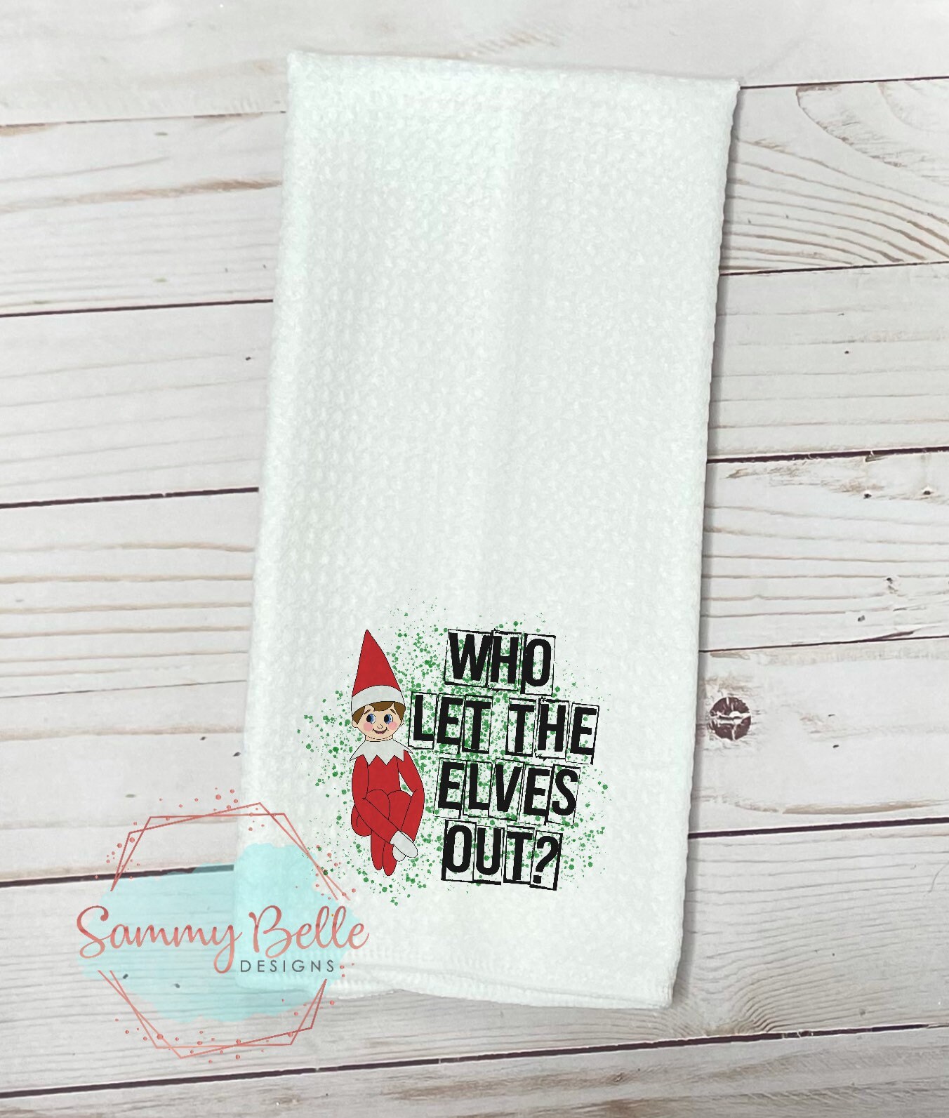 Buddy The Elf Kitchen Towels, Funny Elf Christmas Decorations, 2 Pack  Holiday Collection Dish Towels, Absorbent Bathroom Hand Towels, Cute Xmas