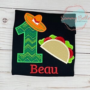 Boys first taco birthday party shirt, Taco party outfit, Baby&#39;s first birthday shirt, Boy&#39;s fiesta shirt, cinco de mayo shirt, Mexican party