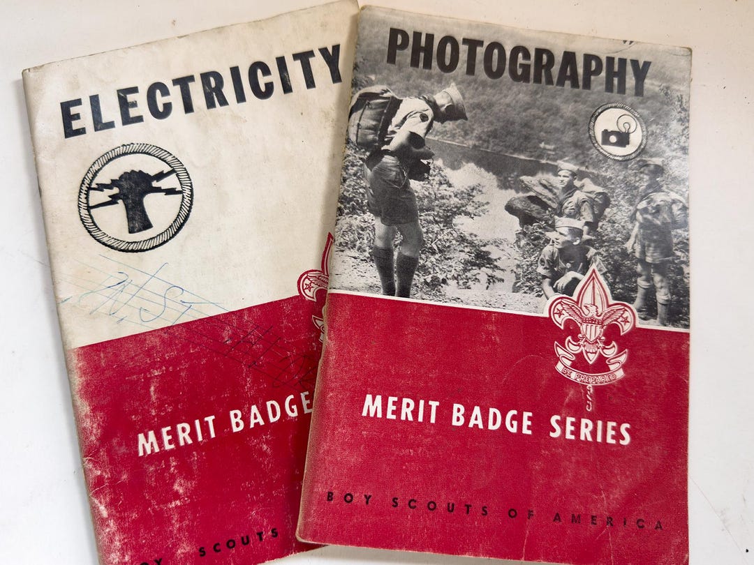 Vintage Merit Badge Series Books | Boy Scouts of America | Scout Skills ...