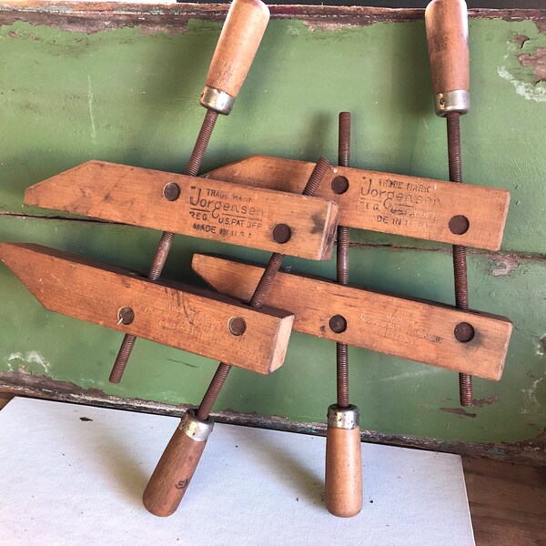Wood Clamps Etsy