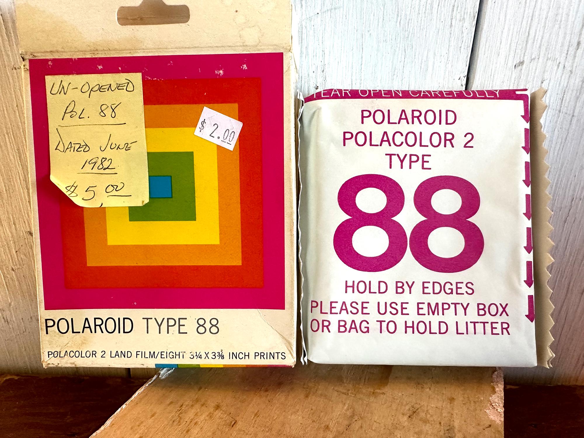 Land Film Polaroid 88 Film Polaroid Colorpack 88, Vintage Polaroid