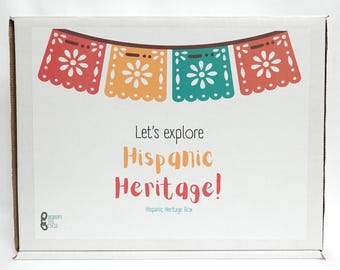 Let&#39;s Explore Hispanic Heritage! Early Education Activity Box - Highlighting the Culture + Contributions of Our Hispanic + Latinx Neighbors!