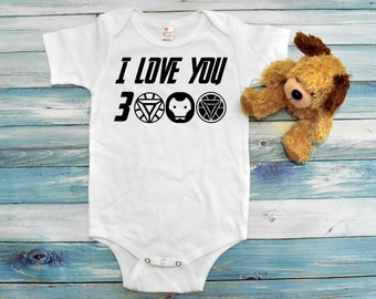 i love you 3000 baby grow