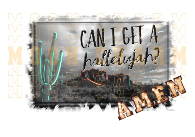 Can I Get A Hallelujah | Etsy