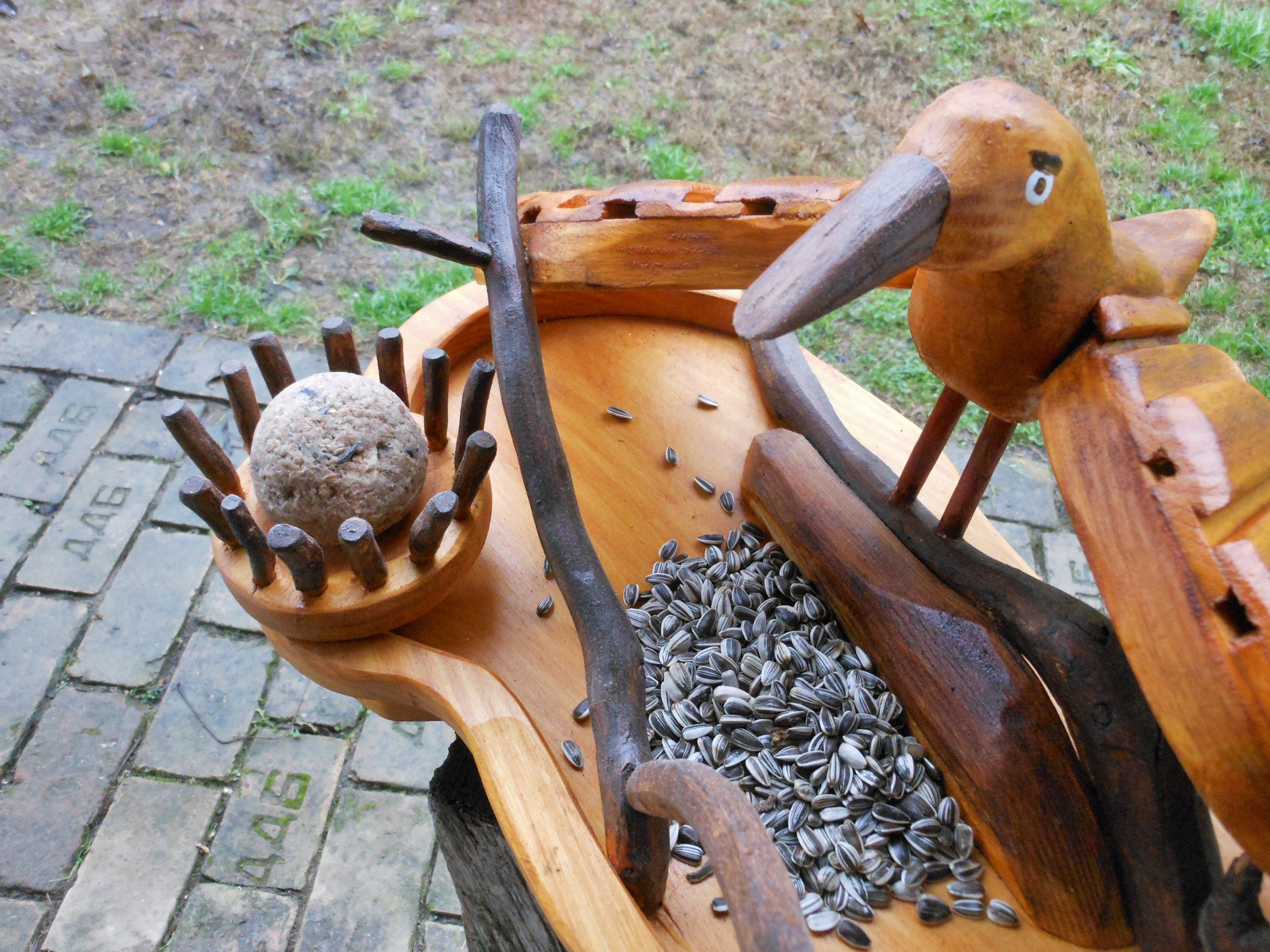 Bird food house artisticcheerful feeding house upcycled bird Etsy