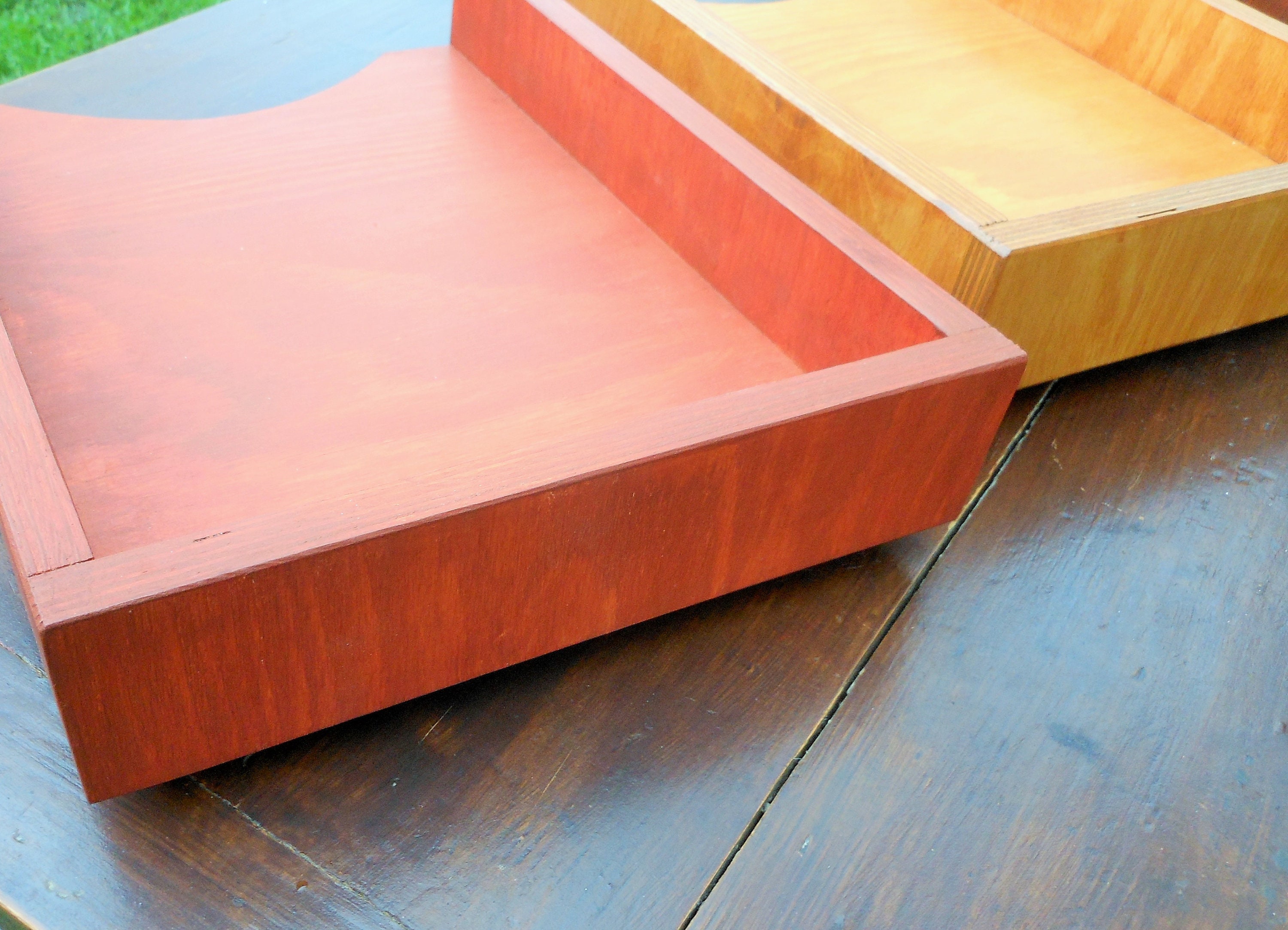 Desk trays for A4 format letter tray paper tray upcycling Etsy