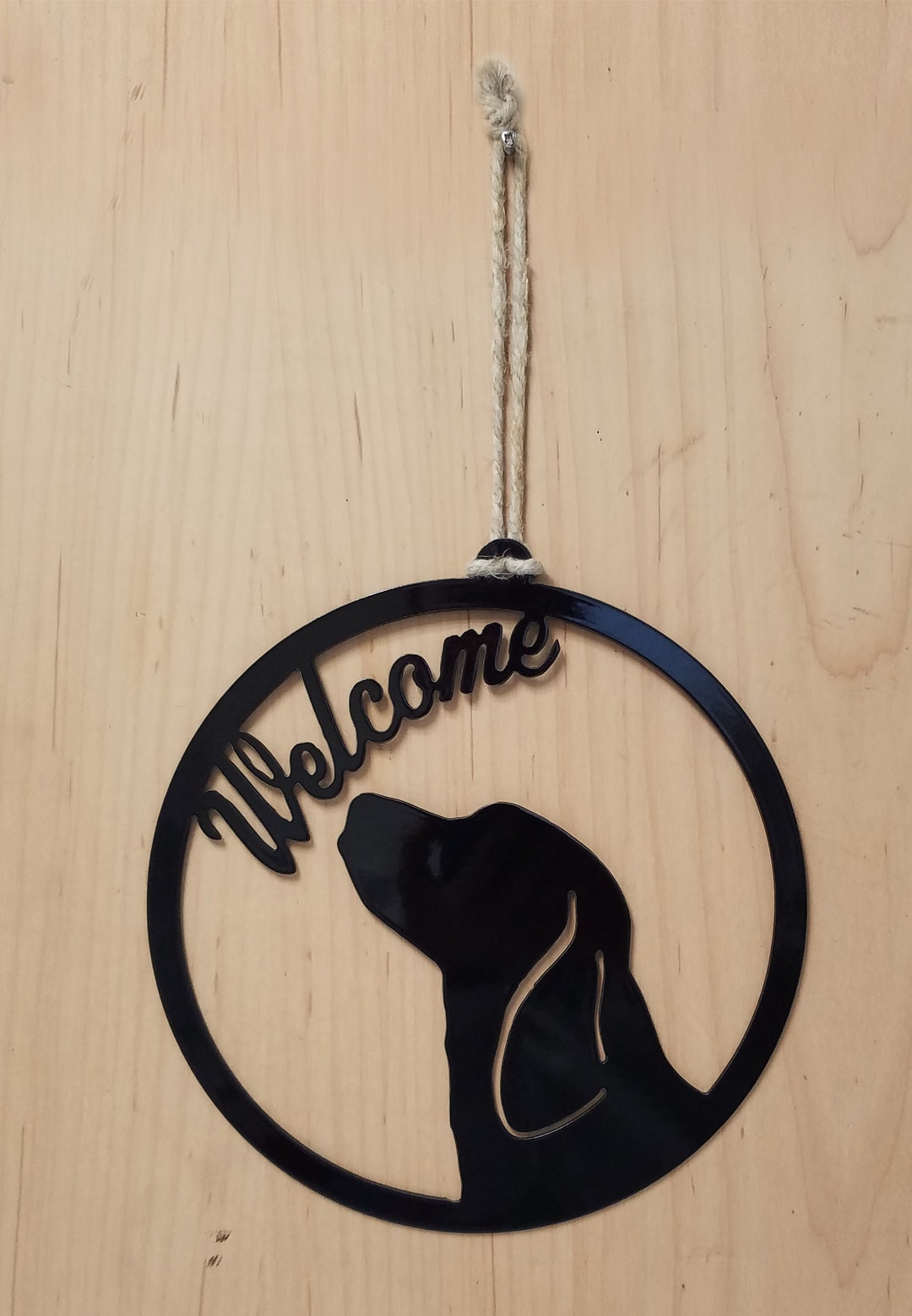 Beagle Welcome Sign Hanger - Etsy