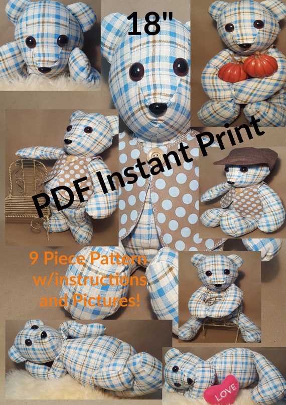 memory bear pattern a2115
