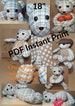 YES, It's the one you're looking for! Print Instantly! RARE! Hard to find 18' Memory/Keepsake Bear Pattern w/instructions 
