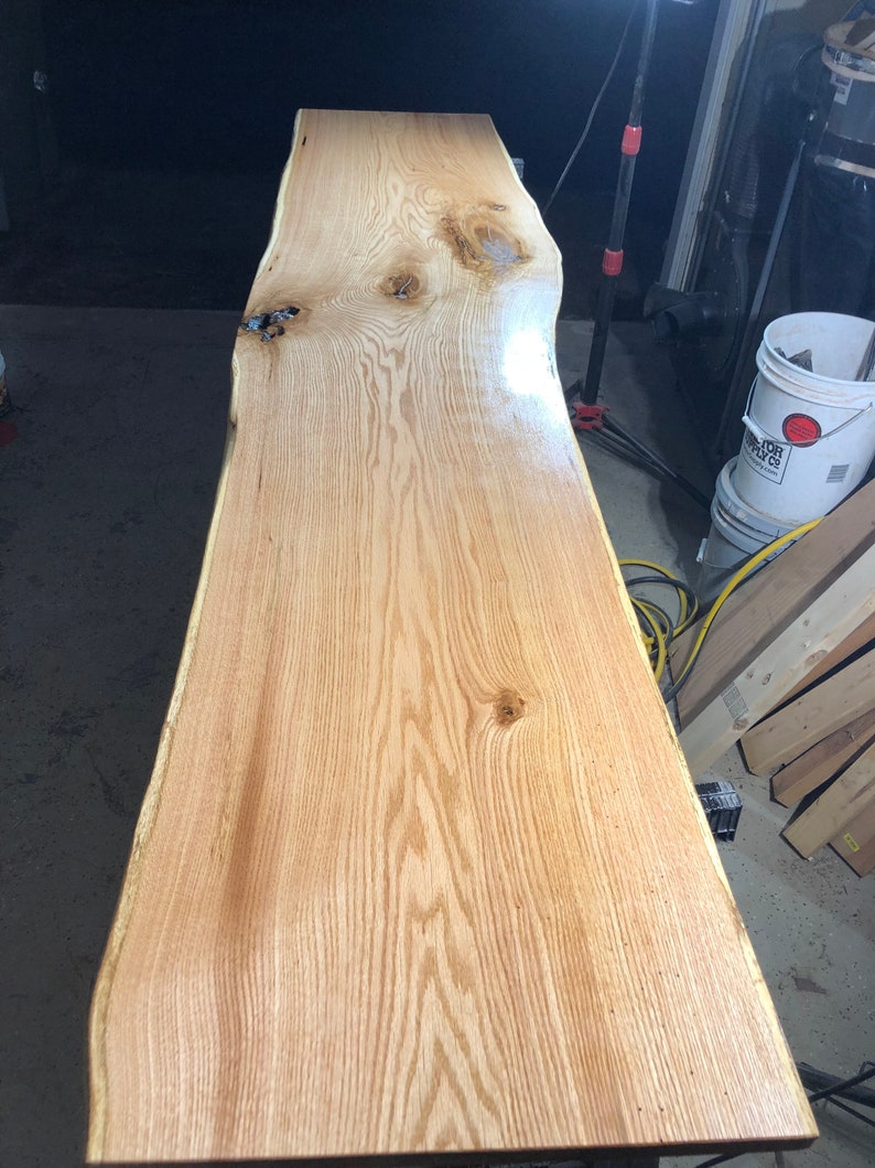 Live Edge Red Oak Slabs LARGE up to 8 ft long and 25 Etsy