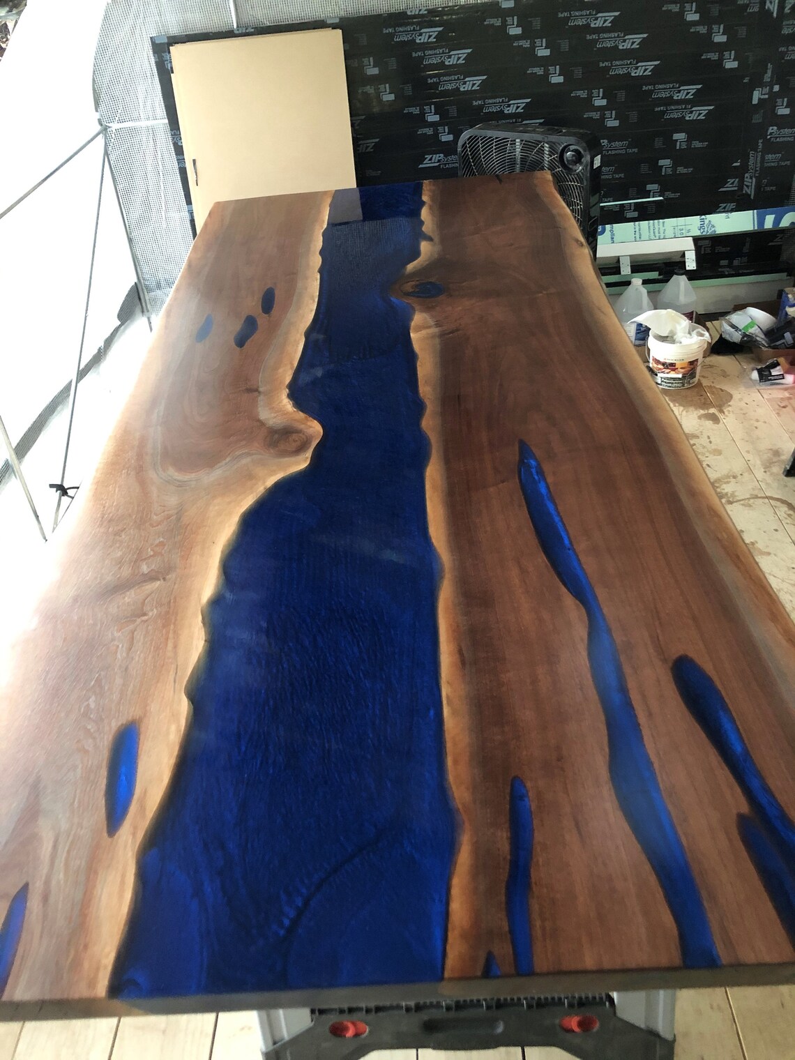 River Edge Table Set Ups table top bench top and two seat Etsy