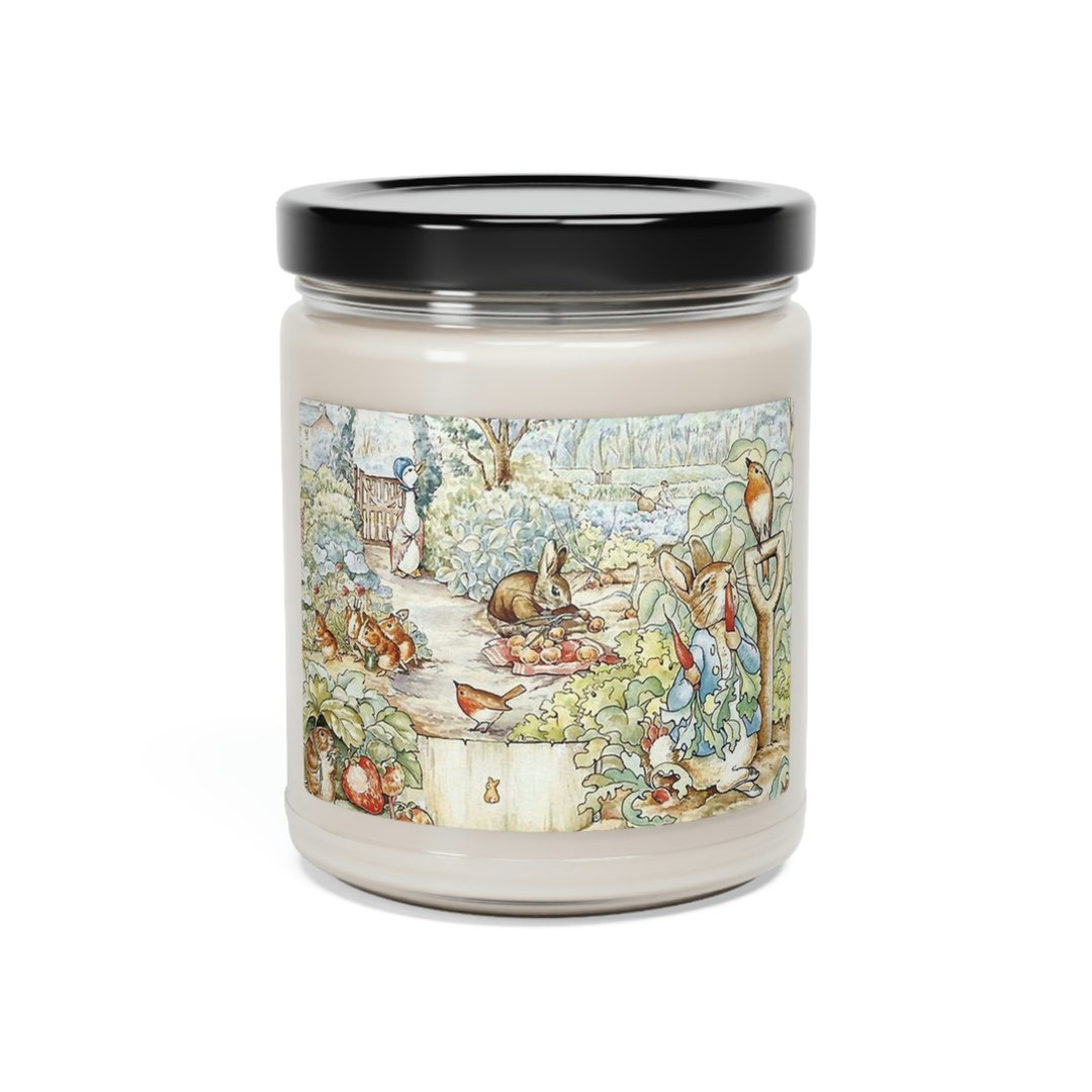 Peter Rabbit Candle Beatrice Potter Candle Classic Peter Etsy