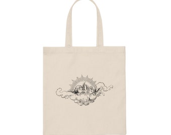 Canvas Shopping Tote Bag Angel White Coat Holds Christmas Tree C Angel Beach Bags for Women Canvas Shopping Tote Bag Angel White Coat Holds Christmas Tree C Angel Beach Bags for Women