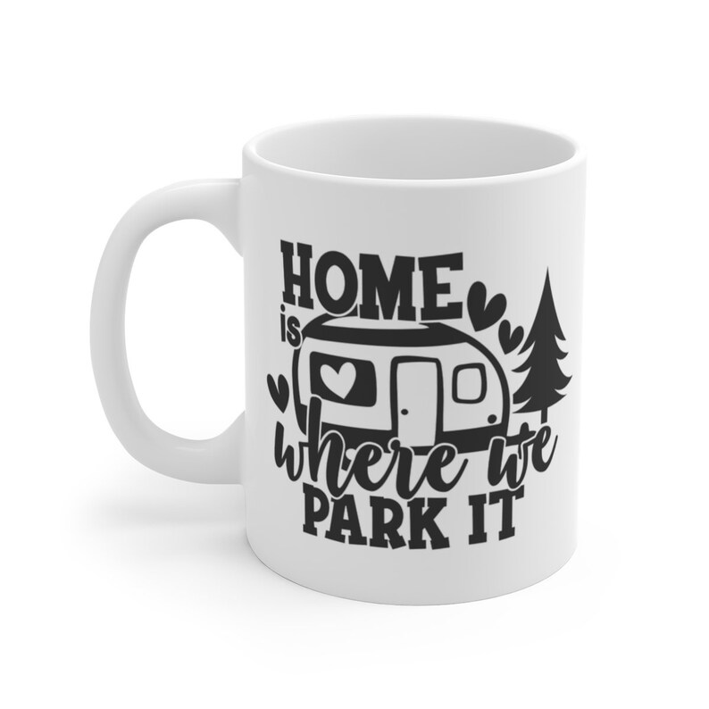 dads caravan mug