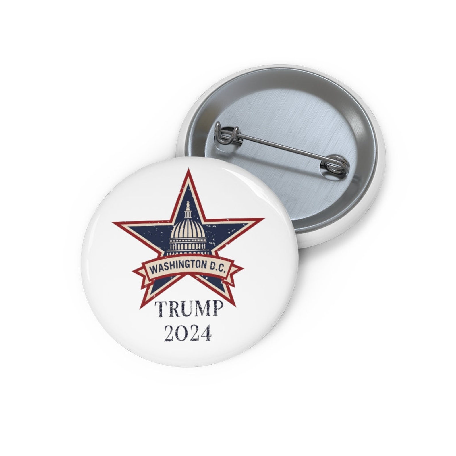 Trump 2024 Pin Washington DC Pin Pin Trump Pin 2024 Trump Etsy