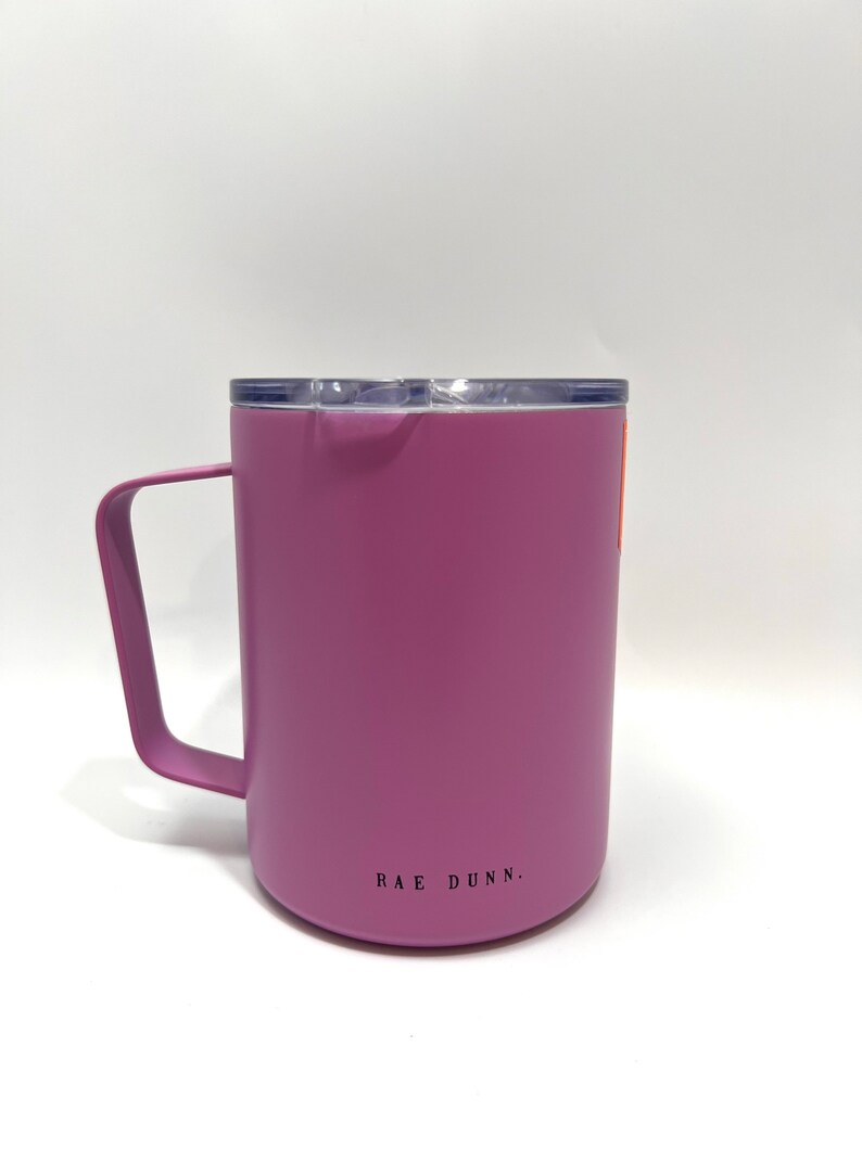 RAE DUNN Insulated Stainless Steel Mug With Cover magic 12oz BPA Free