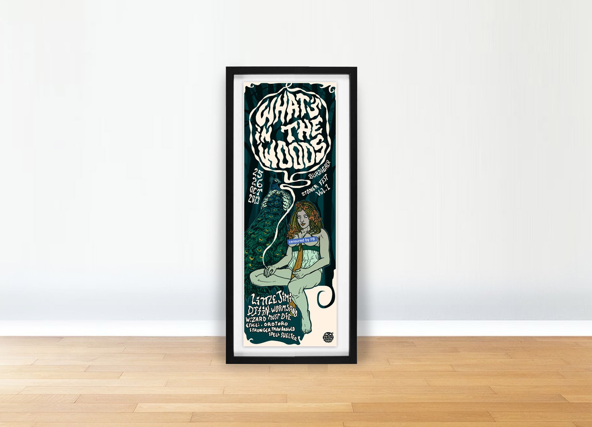 Poster - What's in The Woods Fest 2019