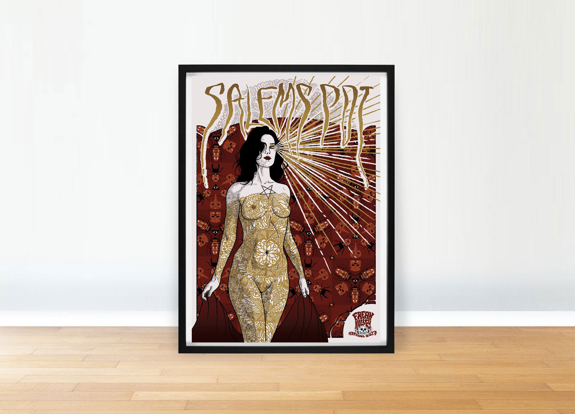 Poster - Salem's Pot Freak Valley Festival 2017