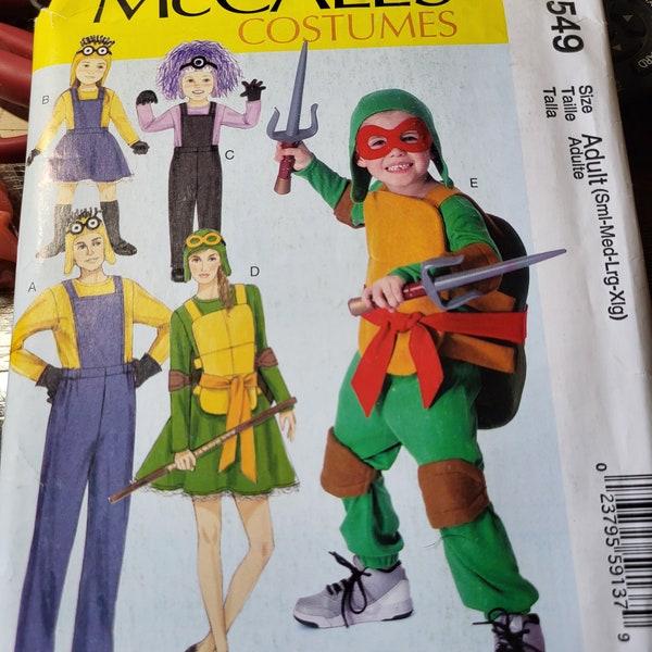 Ninja Turtle Costume Pattern Etsy