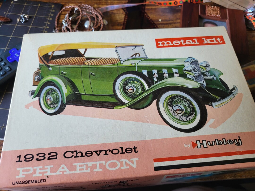 Chevrolet 1932 Phaeton Metal Car Kit Etsy